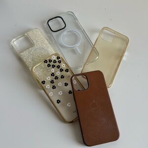 Assorted iPhone cases